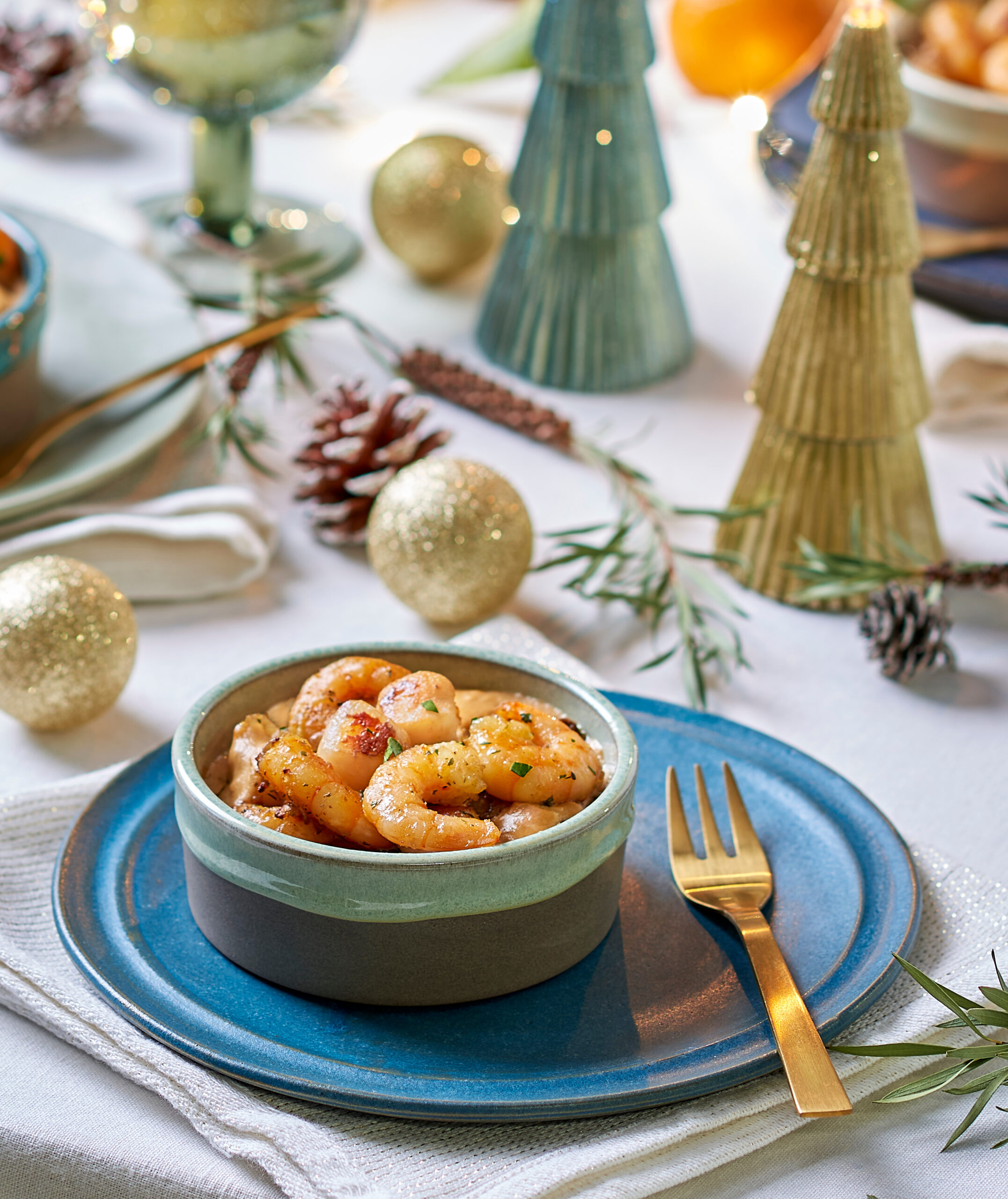 Cassolettes De Crevettes Miti Et St Jacques Aux Champignons Miti